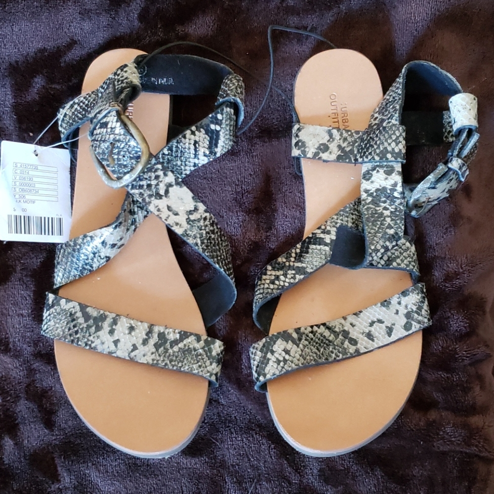 Urban outfitter strappy sandals